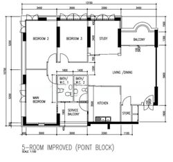 Blk 84B Lorong 2 Toa Payoh (Toa Payoh), HDB 5 Rooms #613341021